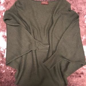 Hunter Green Dolman sleeve sweater